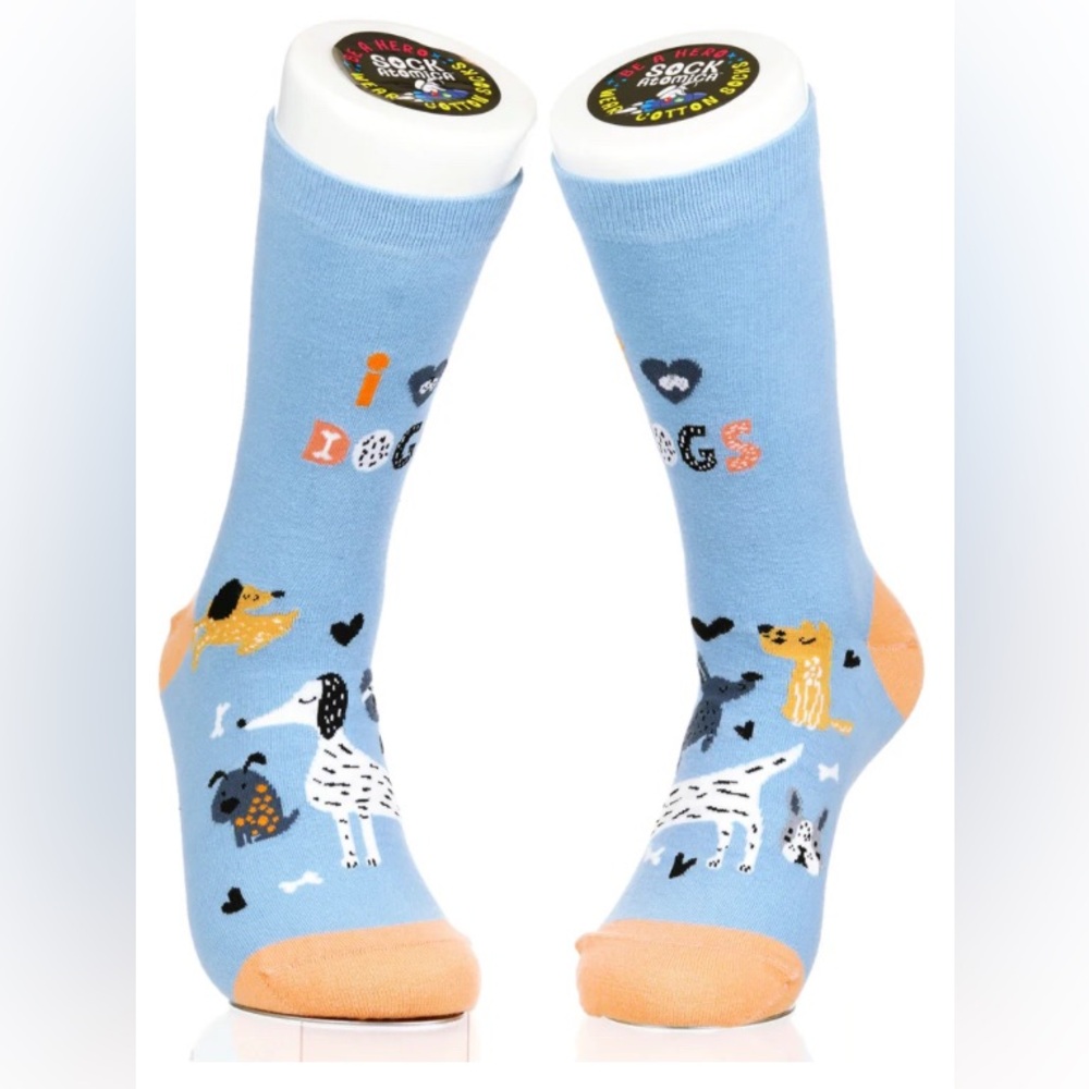 Sock 🧦 Atomica I Love Dogs 🐶 Socks